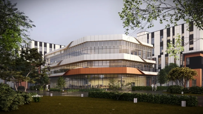 今天，，又一重大项目开工